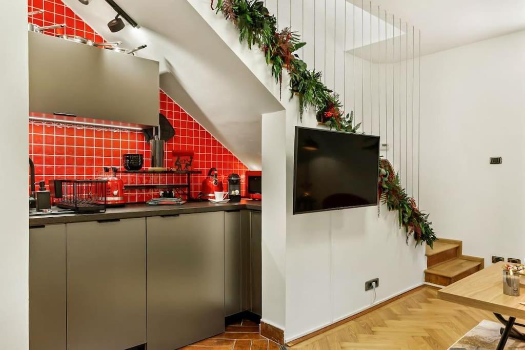 Apartmán Casa De Povesti - Calea Victoriei Bukurešť Exteriér fotografie
